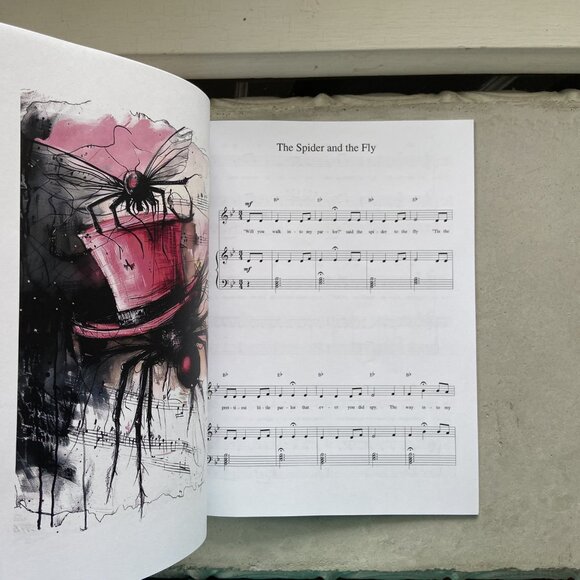 Spider & the Fly, Piano Sheet Music,  Whimsical Poetry - Picture 7 of 7
